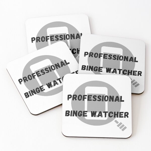 Item preview, professional binge watcher designed and sold by srm-creations.