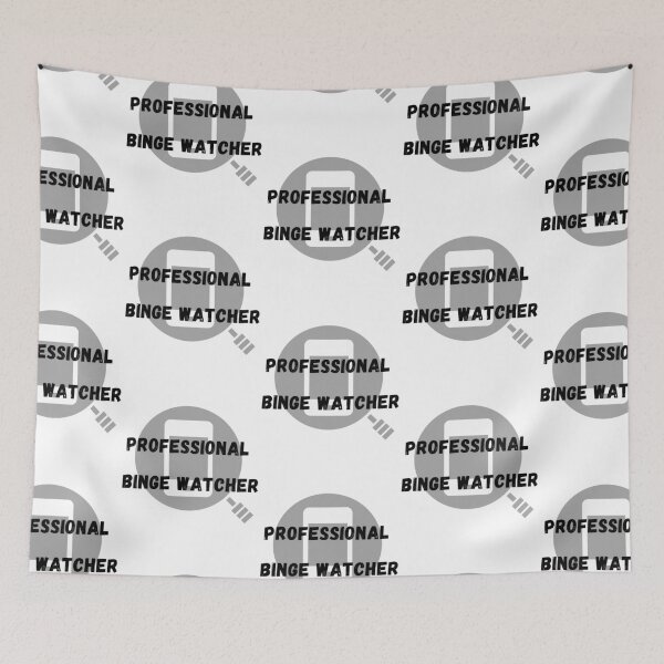 Item preview, professional binge watcher designed and sold by srm-creations.