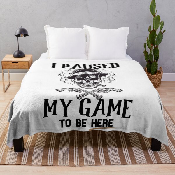 Item preview, I Paused My Game To Be Here - Funny Gamer Gifts designed and sold by The Full Cart.