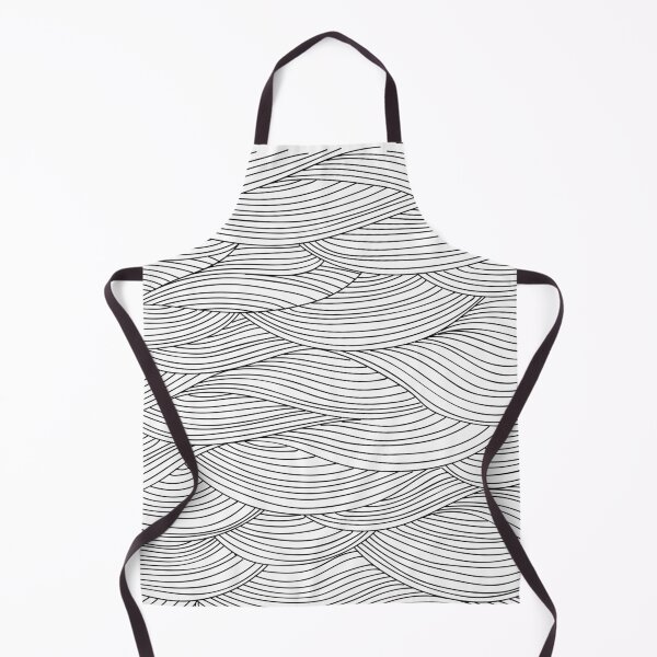 Item preview, Black Abstract Minimal Wave Lines designed and sold by Walk-It-Off.