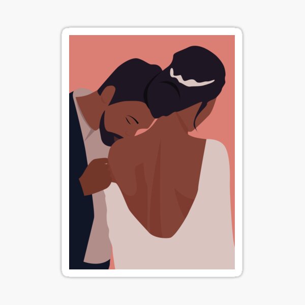 African Couple Stickers Redbubble