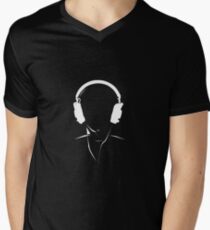 MUSIC Men's V-Neck T-Shirt
