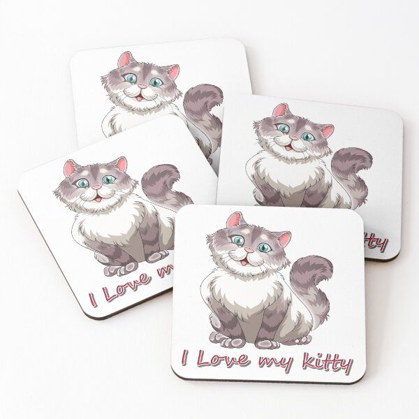 Item preview, I Love my kitty designed and sold by mugsforjesus.