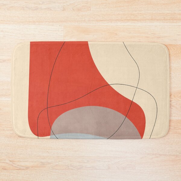 Item preview, Abstract Shapes Art, Mid century, Modern Art designed and sold by technicolorable_art.