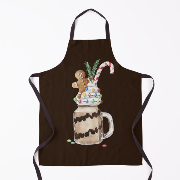 Item preview, Christmas Gingerbread Chocolate Candycane Milkshake designed and sold by Alicia Chee.