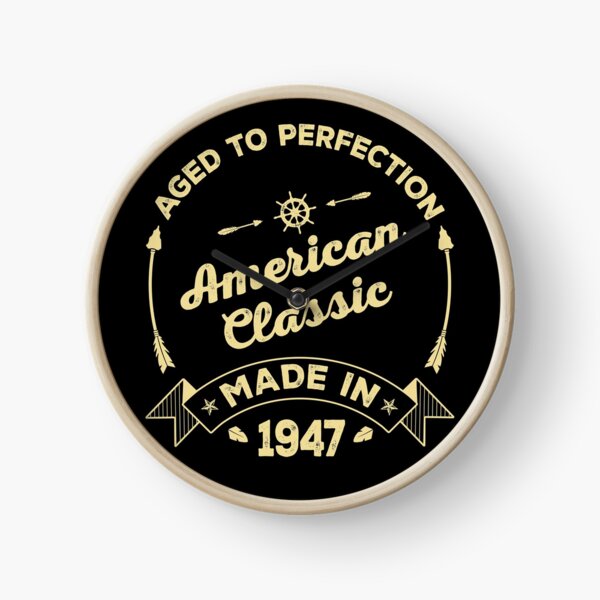Item preview, AGED TO PERFECTION - AMERICAN CLASSIC | MADE IN 1947  designed and sold by pannolinno.