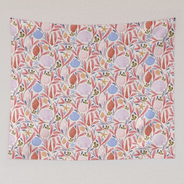Aperçu de l'œuvre Seashells in Pink créée et vendue par RebeccaFlaherty.