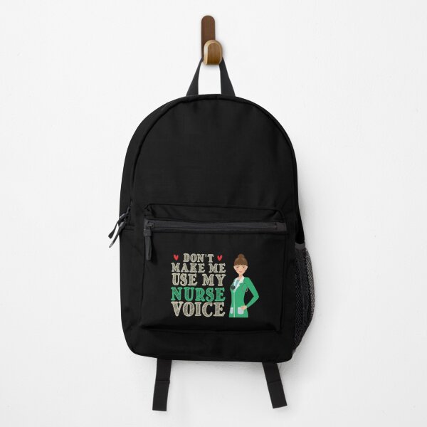 Item preview, Don't Make Me Use My Nurse Voice, Cute Funny Gift For Nurse designed and sold by awesomedraw.