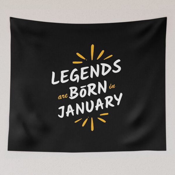 Item preview, Legends are Born In January Birthday designed and sold by teeters-ind.