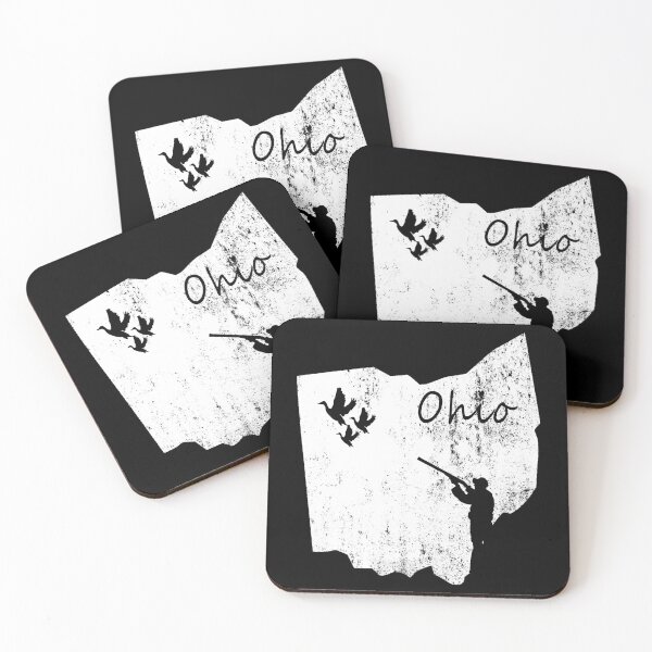 Item preview, Vintage duck hunting Ohio State, gift for hunting lovers designed and sold by Space Art.
