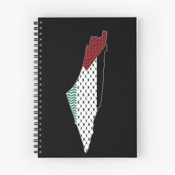 Item preview, Palestine Map with Keffiyeh and Thobe Patterns  designed and sold by LifestylePrints.