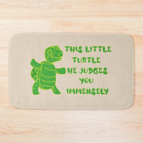Item preview, This Little turtle he Judges you Immensely designed and sold by YAITPSTORE.