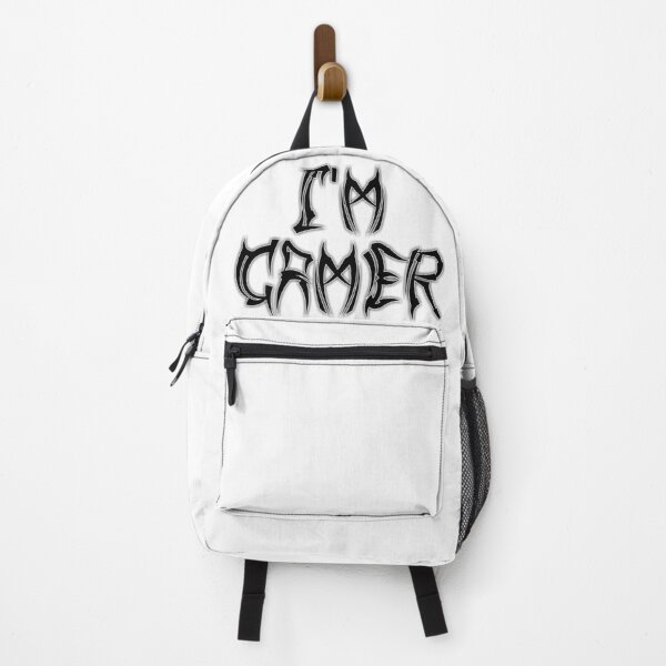 Item preview, Im gamer boy girl fitness white and black designed and sold by THE OTAKU SHOP.