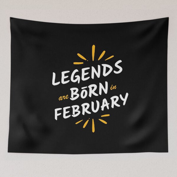 Item preview, Legends are Born In February Birthday designed and sold by teeters-ind.