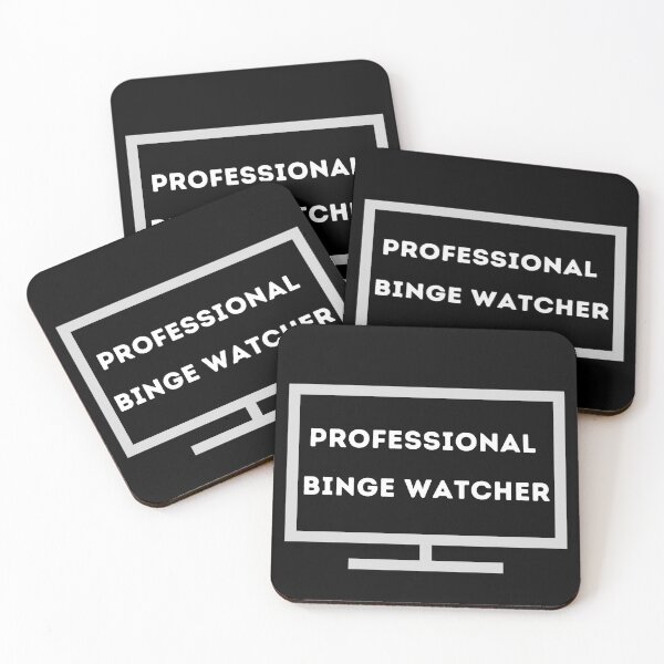 Item preview, professional binge watcher designed and sold by srm-creations.