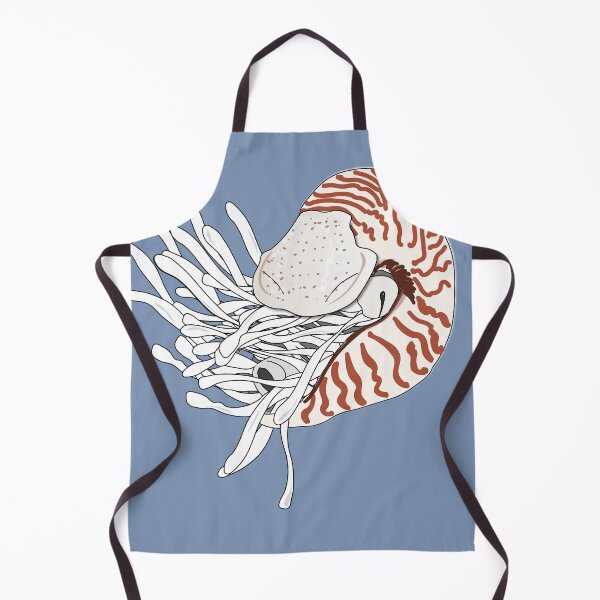 Item preview, Nautilus nautilus mollusk with tentacles and shell designed and sold by NatureNature.