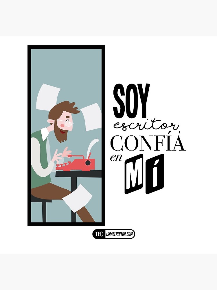Soy escritor, confía en mí de israelpintor