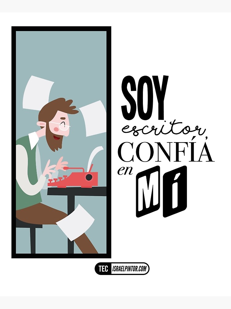 Soy escritor, confía en mí de israelpintor