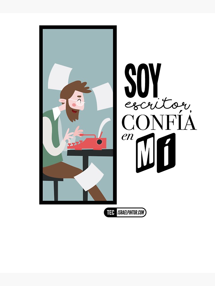Soy escritor, confía en mí de israelpintor