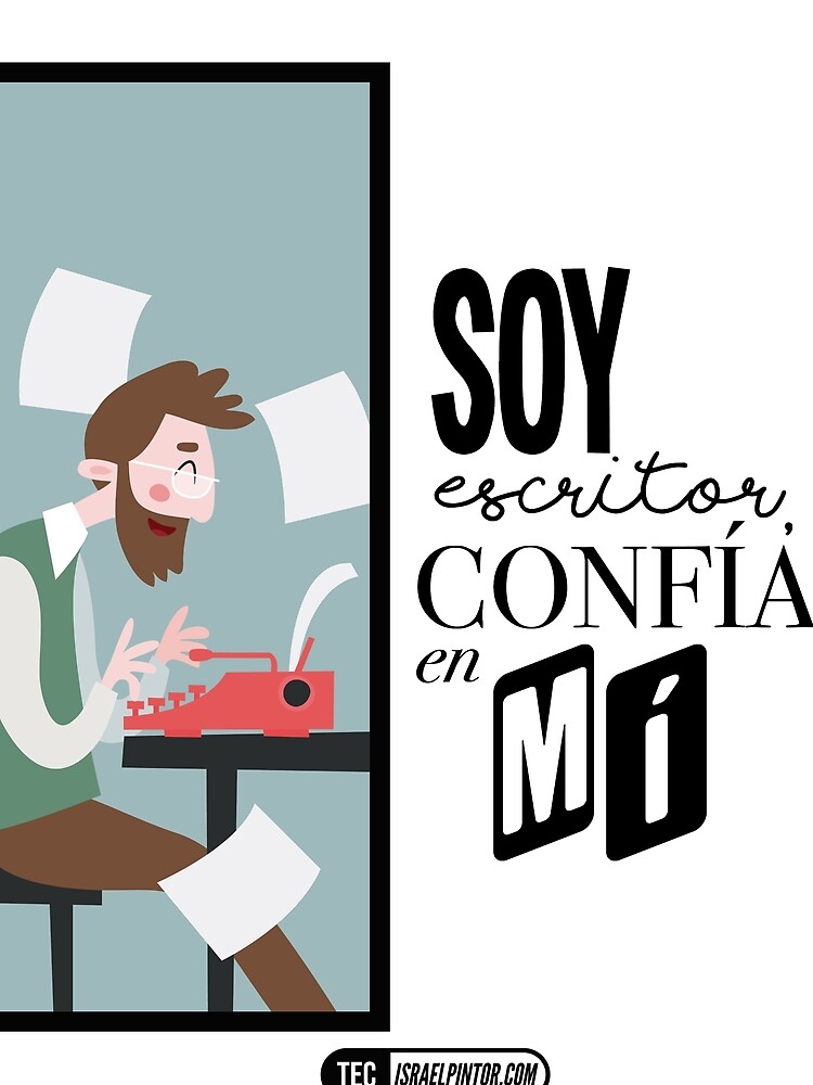 Soy escritor, confía en mí de israelpintor