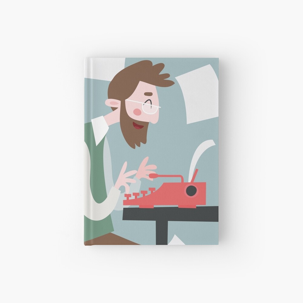 Soy escritor, confía en mí Cuaderno de tapa dura