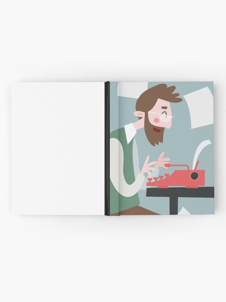 Vista alternativa de Cuaderno de tapa dura Soy escritor, confía en mí
