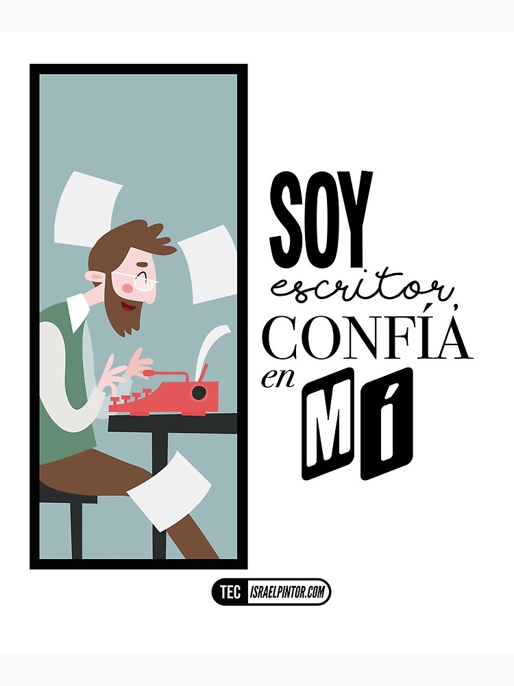 Soy escritor, confía en mí de israelpintor