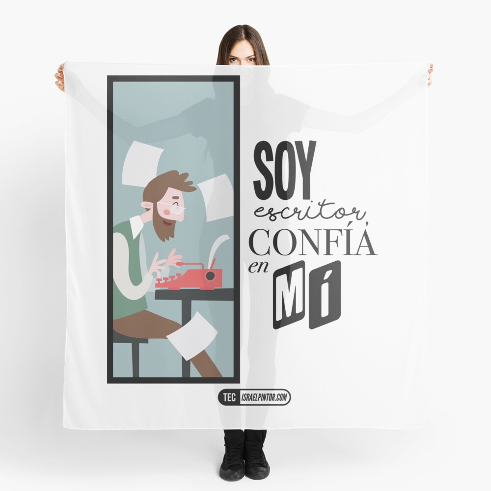 Soy escritor, confía en mí Pañuelo