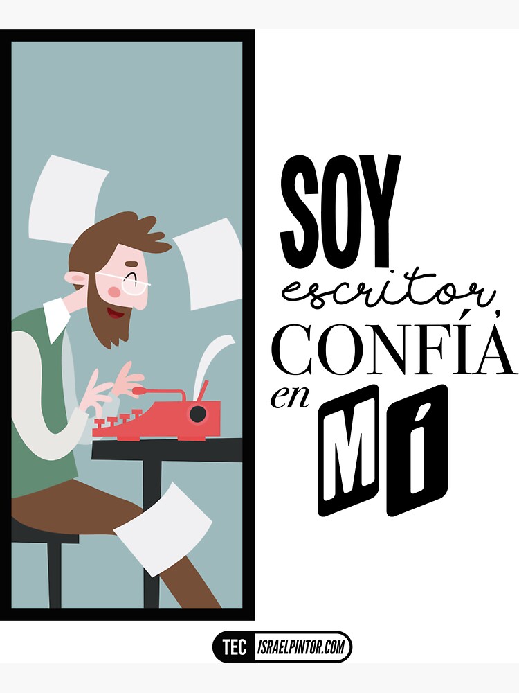 Soy escritor, confía en mí de israelpintor