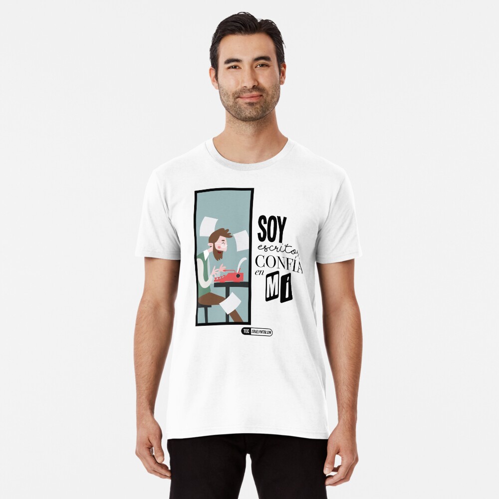 Soy escritor, confía en mí Camiseta premium