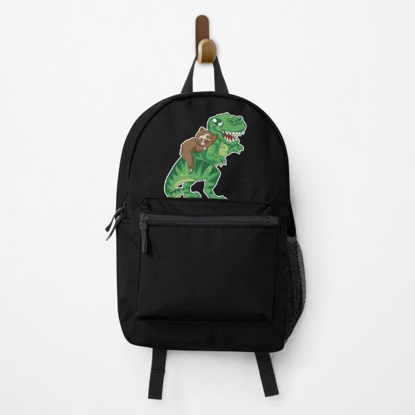Vista previa del artículo con la obra «Adorable perezoso relajándose en un T-Rex | Perezoso Tiranosaurio Gracioso», diseñado y vendido por Andrew Orr.