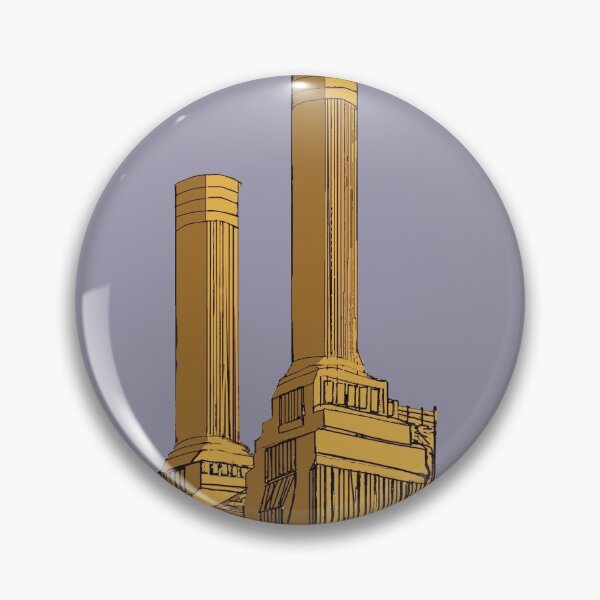 Item preview, Battersea Powerstation (Yellow) designed and sold by Stephenmario.
