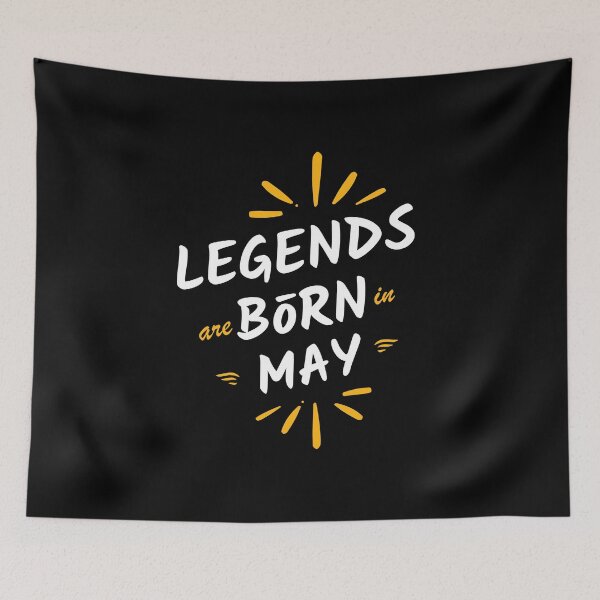 Item preview, Legends are Born In May Birthday designed and sold by teeters-ind.