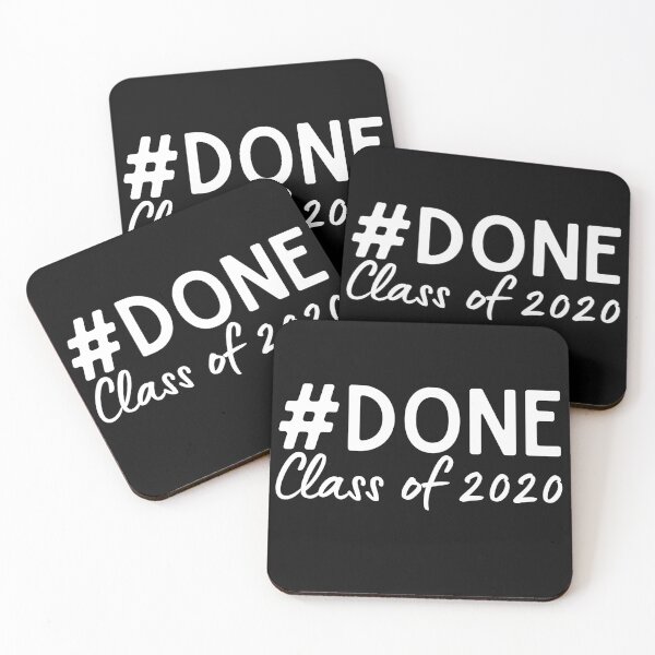 Item preview, Done Class of 2020, class of 2020, Senior class of 2020, graduation gift for him, graduation gift for her, Grad,Laptop Skins, scraf, mobile cases, face masks designed and sold by kenganalashish.