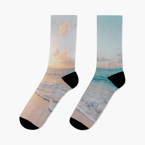 Item preview, Summer Dawn over the Blue Waves of Ocean designed and sold by Christof  Hall.