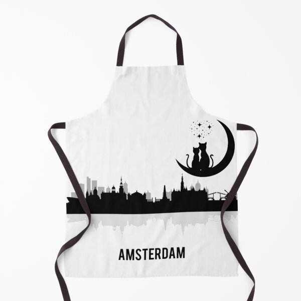 Item preview, Amsterdam Skyline Cat designed and sold by Trendency ~.