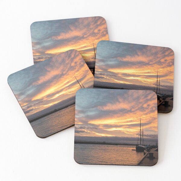 Item preview, December sunrise over the River Blyth designed and sold by Violaman.
