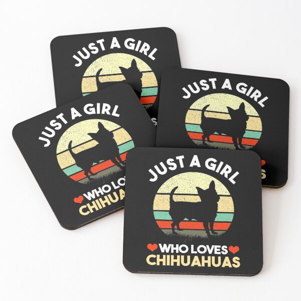 Item preview, Just A Girl Who Loves Chihuahuas - Chihuahua Lover Gift For Her designed and sold by MrElgo.