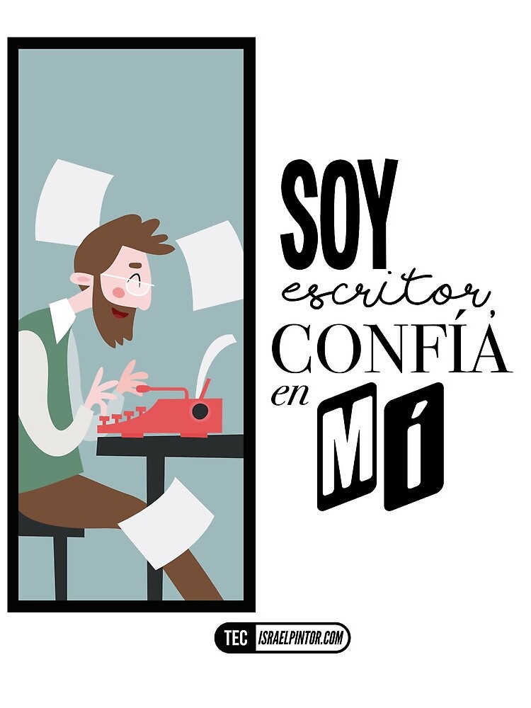 Soy escritor, confía en mí de israelpintor