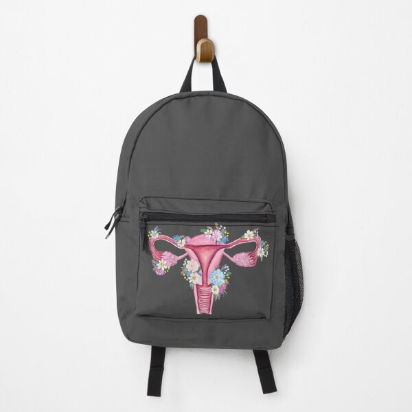 Item preview, Floral Uterus Anatomy: Anatomical Art, Watercolor Feminist Women Doctor Gift designed and sold by osuariumfloreus.