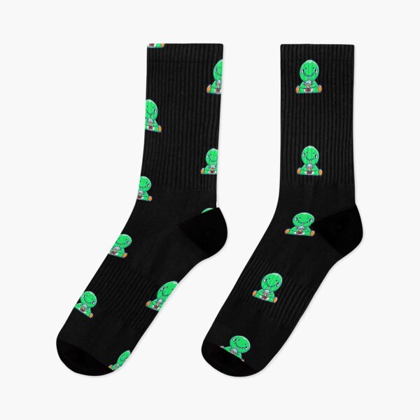 Item preview, Boba Drinking Dinosaur designed and sold by Riazzzy.