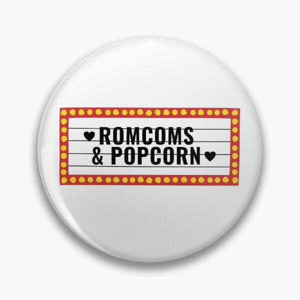 Item preview, romcoms and popcorn designed and sold by stupidarrr.