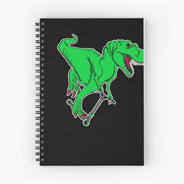 Item preview, A T-Rex on a Stunt Scooter for Dinosaur Fans designed and sold by Cedinho.