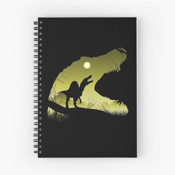 Item preview, Spinosaurus Silhouette sunset designed and sold by Mecanicarts.