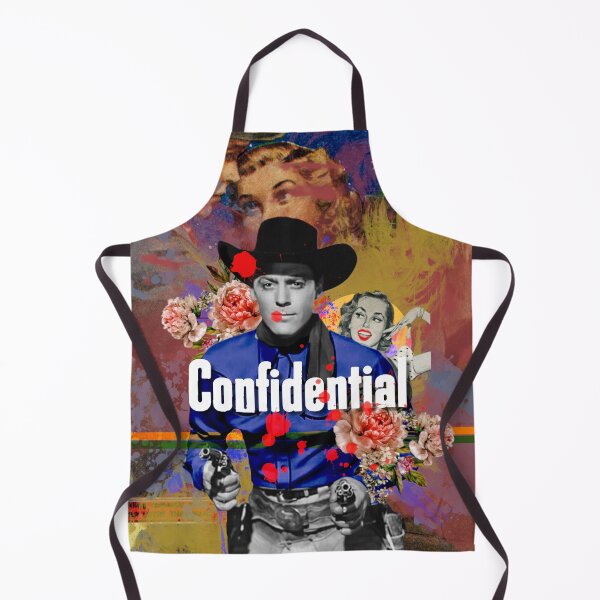 Item preview, Cowboy Confidential Magazine Painted Fine Art Print designed and sold by KALEIDOSCOPE UK.