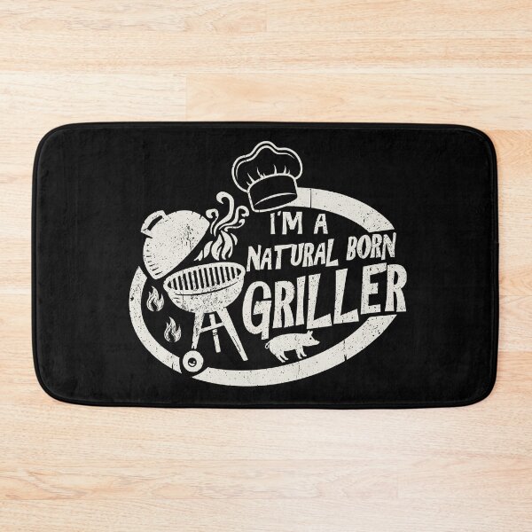 Item preview, Im A Natural Born Griller designed and sold by Alema Art.