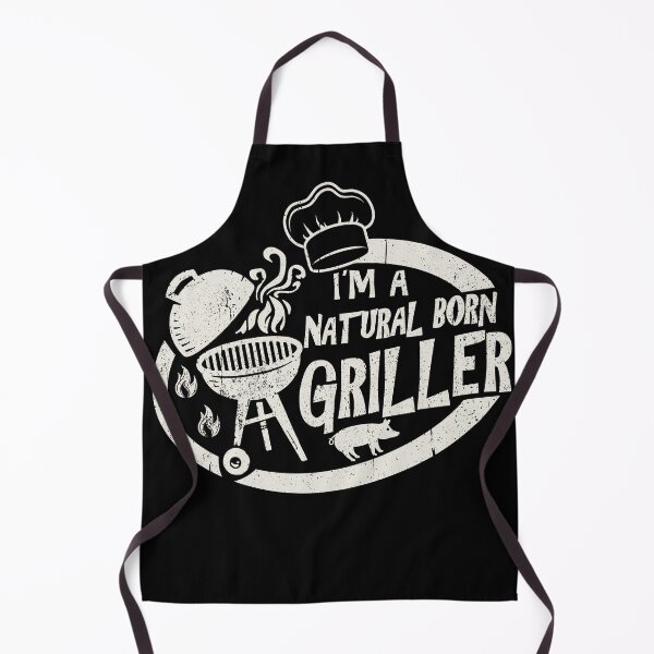 Item preview, Im A Natural Born Griller designed and sold by Alema Art.