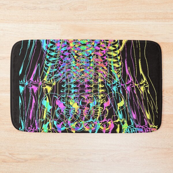 Item preview, Xray watercolor ribcage bones Skeleton  designed and sold by hempress.