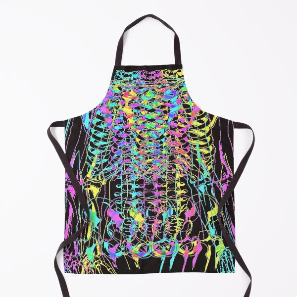 Item preview, Xray watercolor ribcage bones Skeleton designed and sold by hempress.