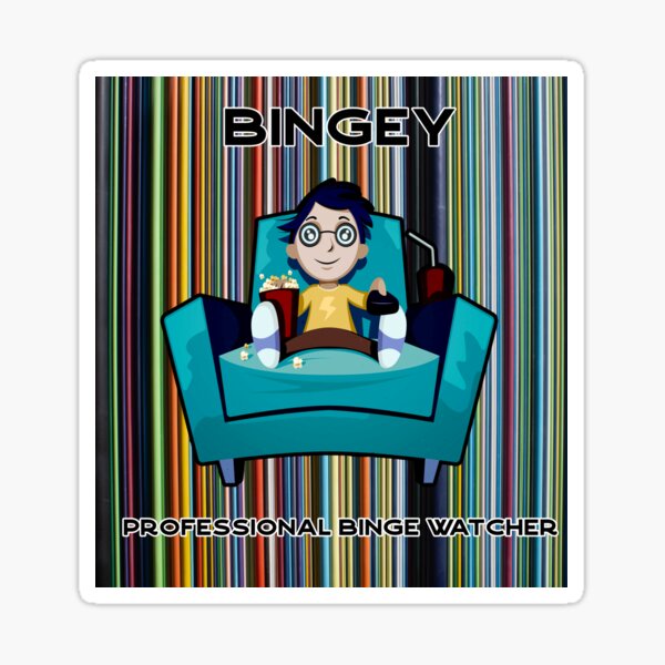 Item preview, Professional Binge Watcher Bingey designed and sold by Coder-T.